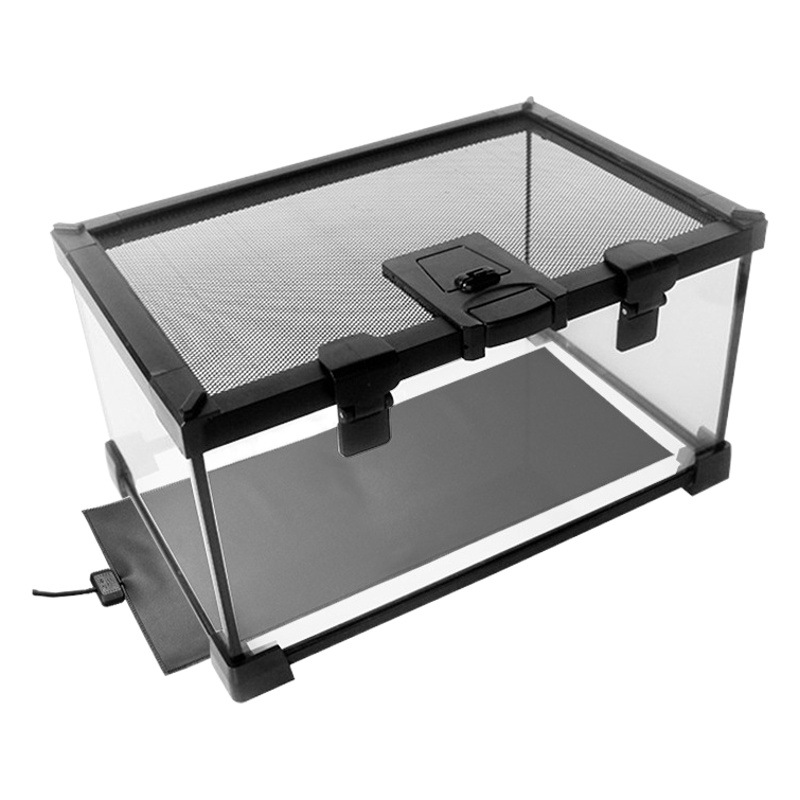 Almohadilla calefactora trepadora para mascotas, impermeable, anti-agarre, anti-fugas, tortuga, lagarto, guardián, serpiente, cuerno de serpiente, control de rana, aislamiento térmico, tableta calefactora