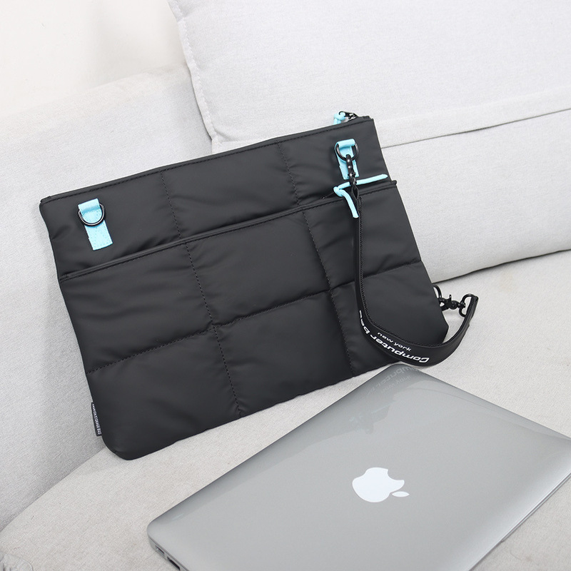 スペースコットンフラットパッド 11inch iPad 中綿入り 14inch Apple ノートパソコンバッグ 工場製 ミニマリストスタイル|undefined