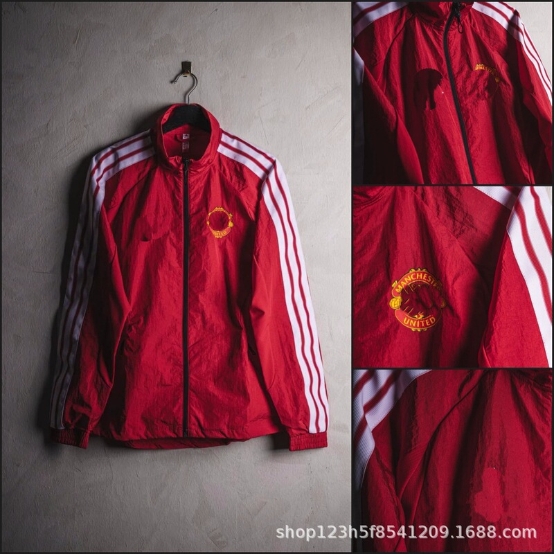 26/27 New Season Football Match Windbreaker Brazil France England Barcelona Manchester United Arsenal Paris Real Madrid A 26/27 New Season Football Match Windbreaker Brazil France England Barcelona Manchester United Arsenal Paris Real Madrid A