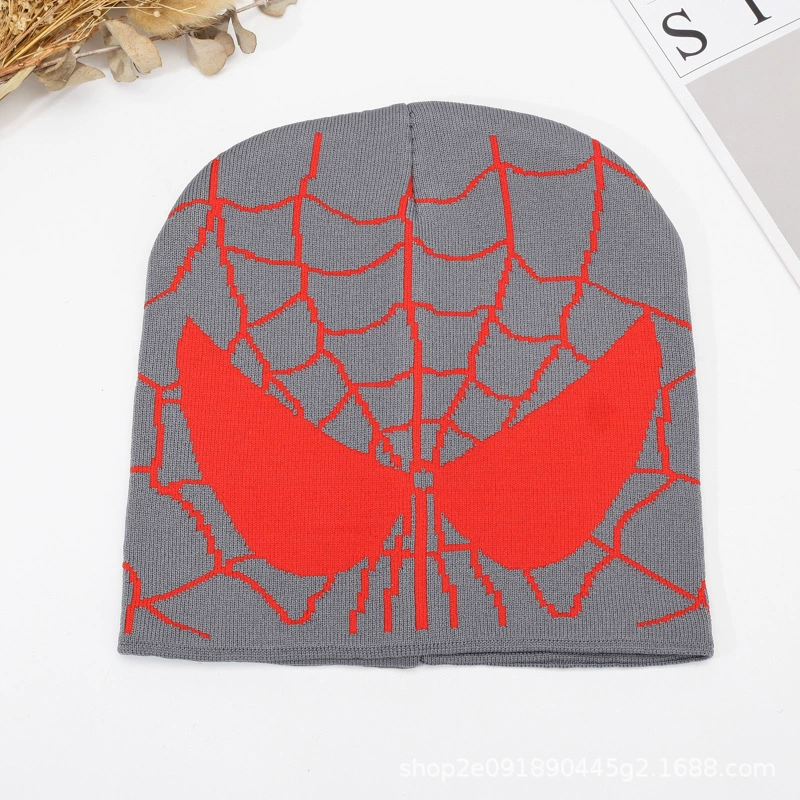 Студентская мультяшная Шляпа Человек-паук Spider-Man Демонстрация Американский Капитан Супермен Супермен вышитая Шляпа с защитой от холода