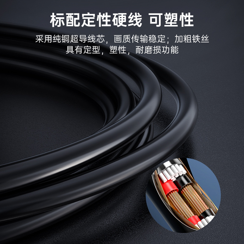 2.4 inch Screened Endoscope for Car Repair Tubes, High-Resolution Camera, Waterproof Underwater Probe, Cross-Border Product