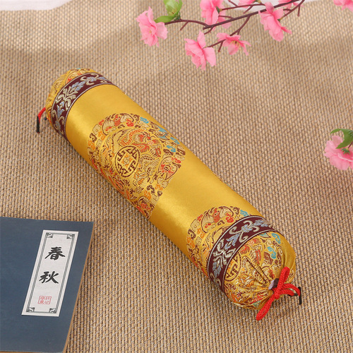 Lace Satin Cervical Pillowcase with Haws Seed mugwort buckwheat cypress seed shell satin pillowcase cylindrical candy pillowcase