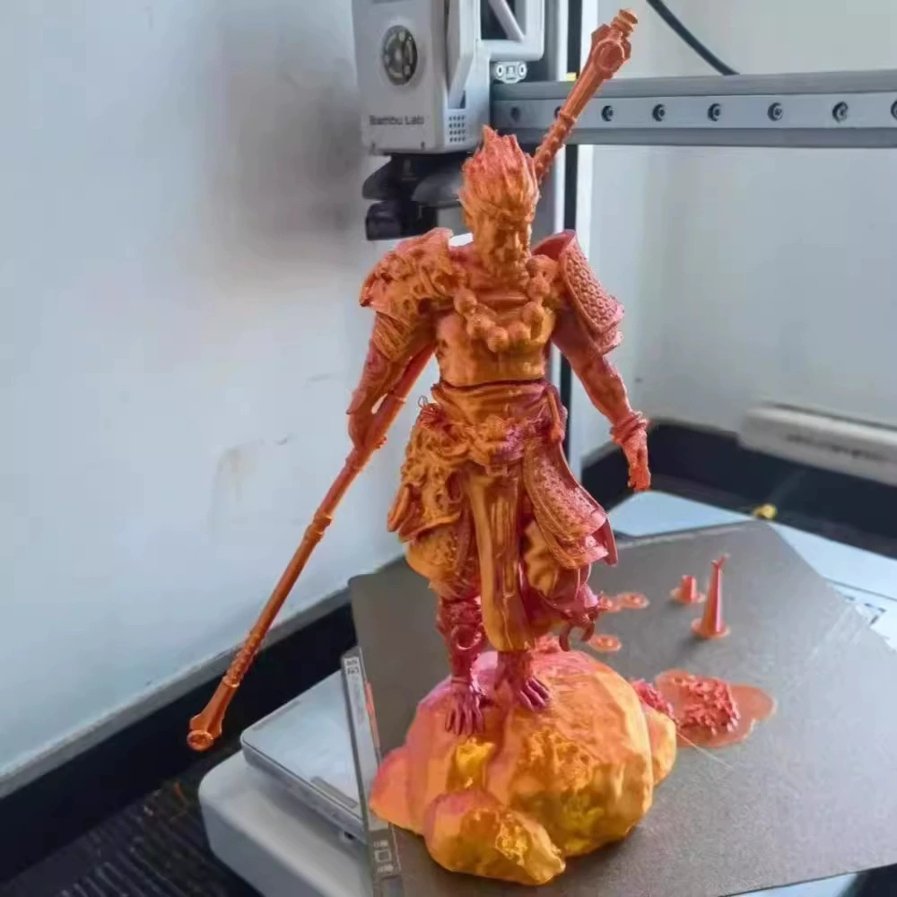 Граница перекрёстная 3D печать счастливые 13 суставов могут двигаться фальшивые куклы Черная мифическая Гоку игра Qitian Dasheng 3D декорация