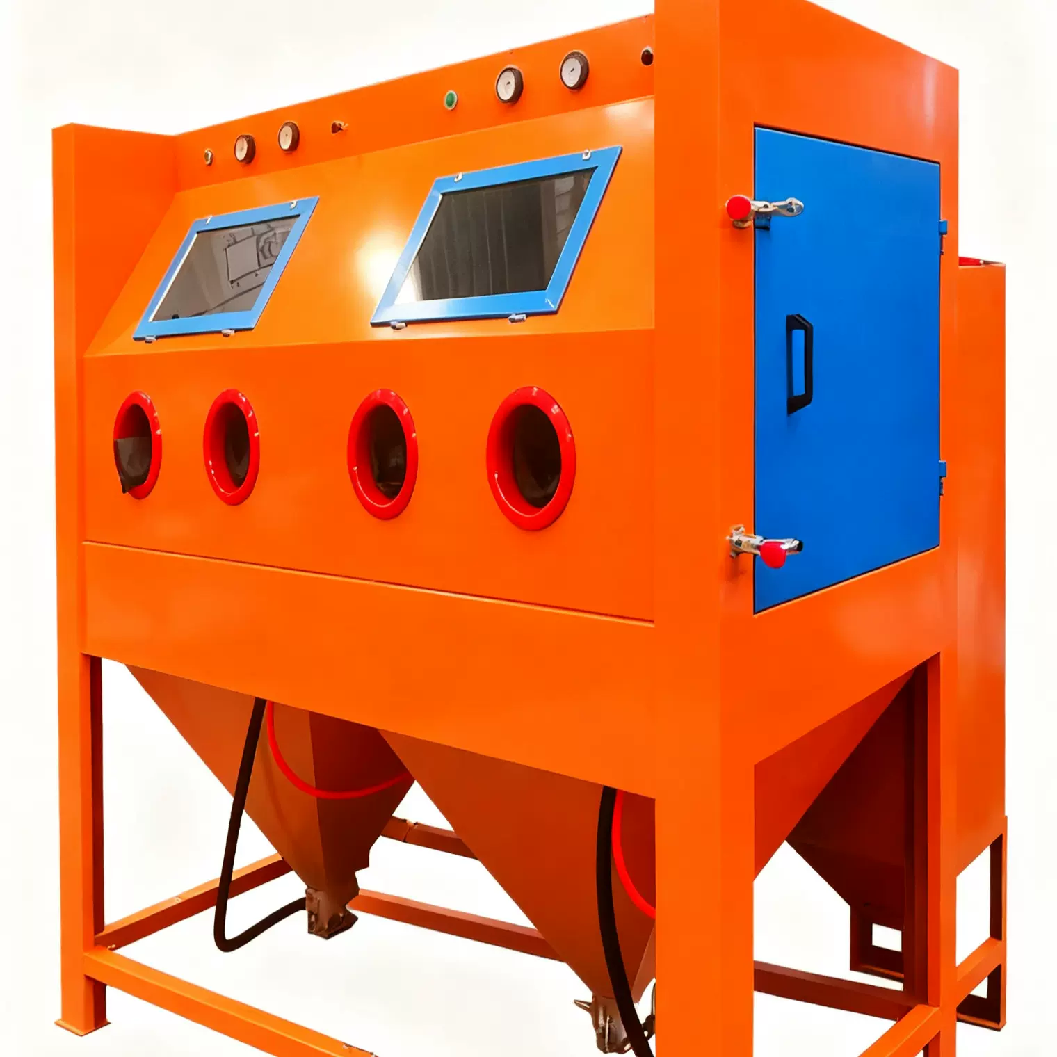 厂家直销箱式喷砂机水喷砂除锈表面处理抛光翻新喷砂设备