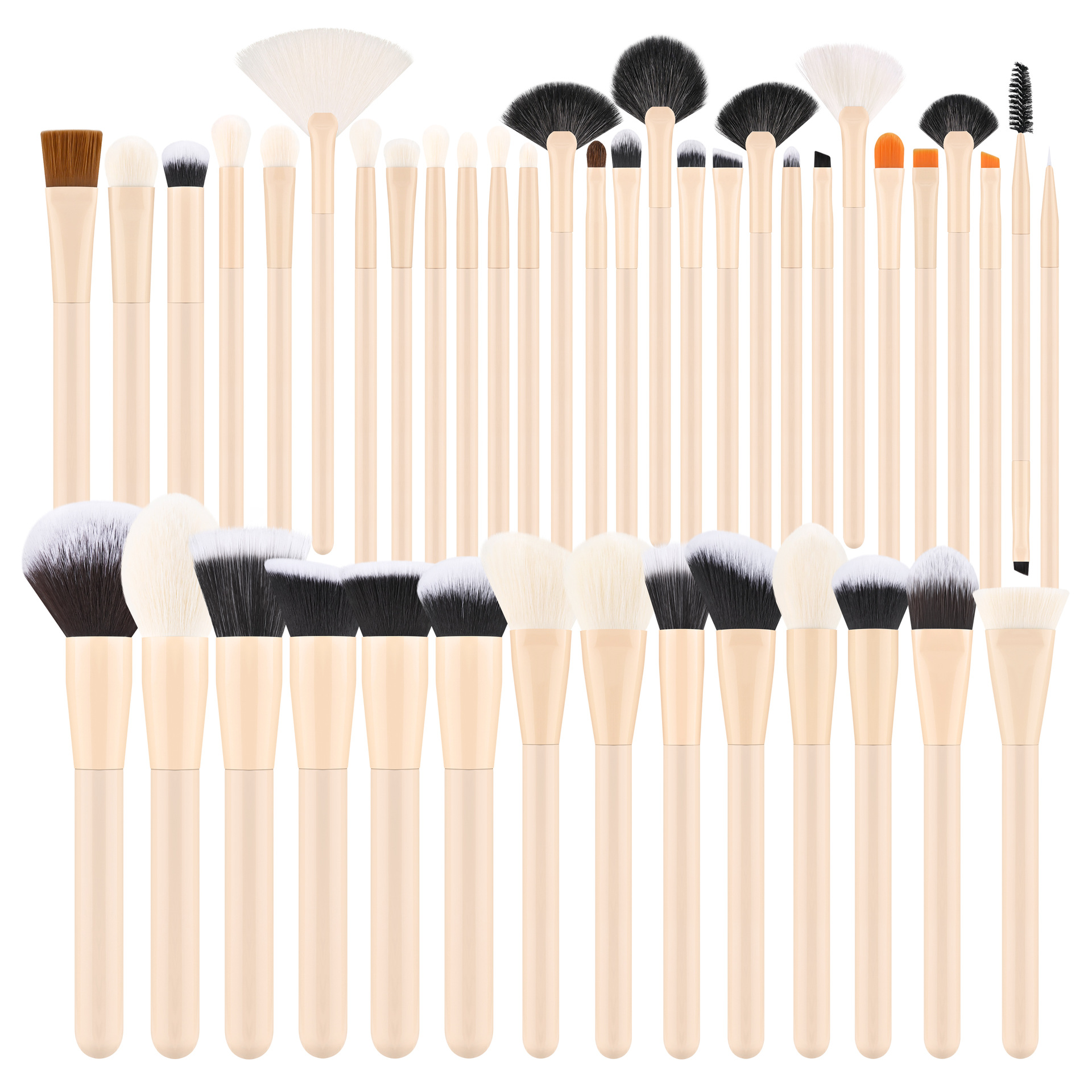 Zonia 20 piezas/15 piezas/30 piezas/42 piezas/24 piezas juego de pinceles de maquillaje cepillo de polvo suelto de pelo de animal venta directa transfronteriza