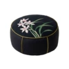 Rhododendron super soft printed rope pouf cover