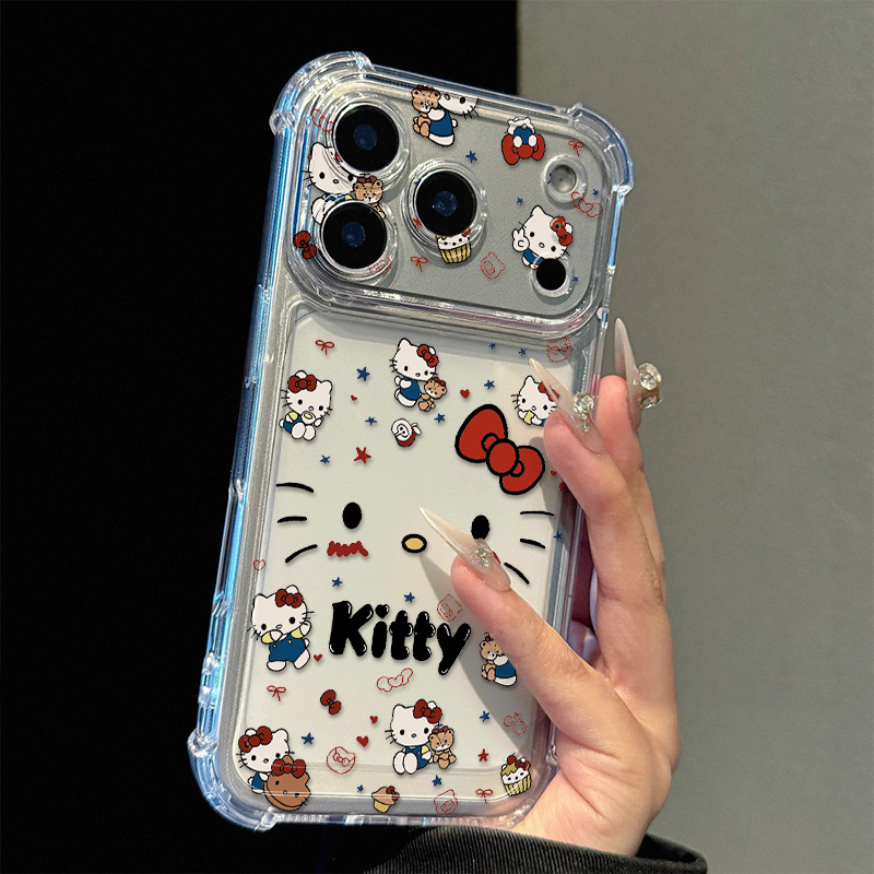 Blushing Katie Suitable for Iphone17Promax Mobile Phone Case Cartoon 16/15 New Model 13 Airbag 14Plus Anti- Blushing Katie Suitable for Iphone17Promax Mobile Phone Case Cartoon 16/15 New Model 13 Airbag 14Plus Anti-