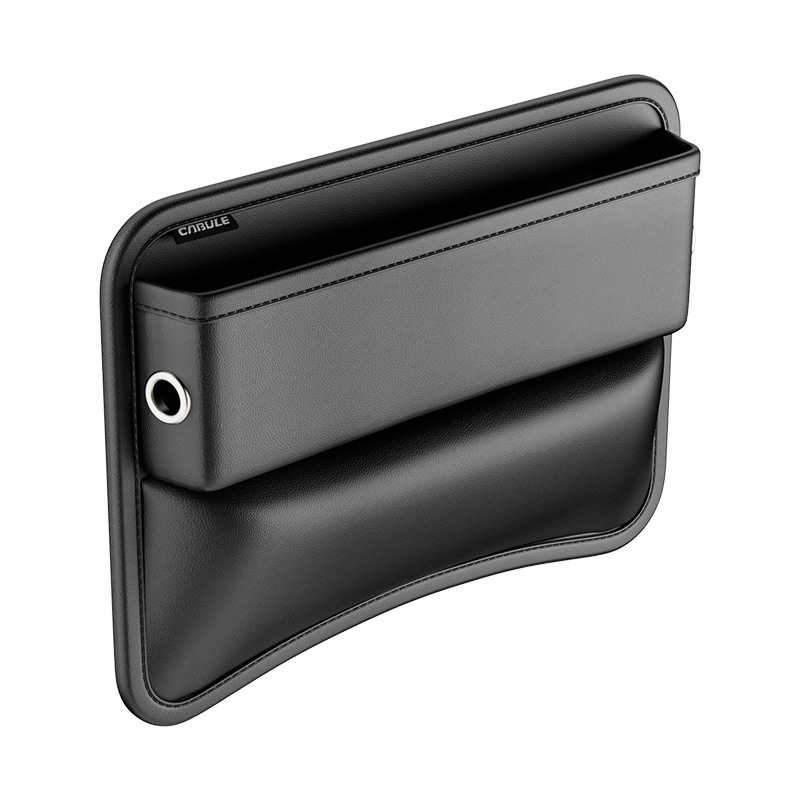 Opbergbox voor de ruimte tussen de achterbank, lekvrije organizer voor in de auto, multifunctioneel universeel autoaccessoire._voghion.com