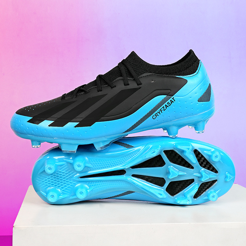 Nuevos zapatos de fútbol de corte bajo para hombre transfronterizo wish deportes al aire libre para jóvenes estudiantes AG clavos para hombre césped artificial