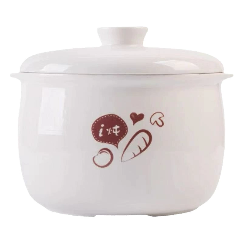 Small bear Stew pot ceramic inner librase water-proof pot stew pot stuffing pot of bird's nest stew white soup cup home large-capacity wholesale