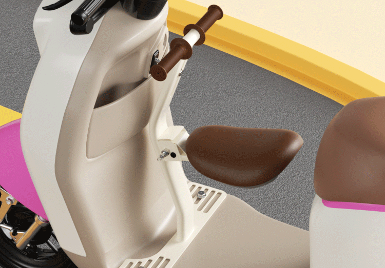 Suitable for Yadi Electric Vehicle Kids Seat Front-Mounted Emma Sunny Day Battery Car Foldableing Kids Seat Baby Stool