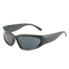 Sunglasses suitable for men and women, fashionable street bike for cycling, glasses, punk style