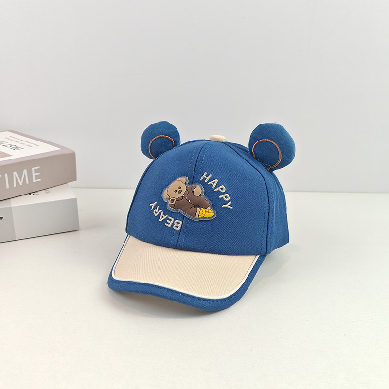 Sombreros para bebés lindos sombreros de dibujos animados primavera y otoño sombreros de béisbol para bebés sombreros de sol de verano para niños