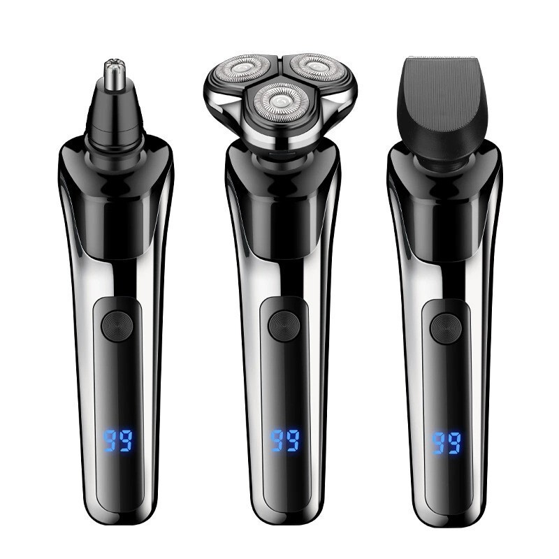 国境を越えた新製品 5000 カミソリメンズポータブル電気ひげカミソリ急速充電スマートデジタルディスプレイ Lingke|undefined