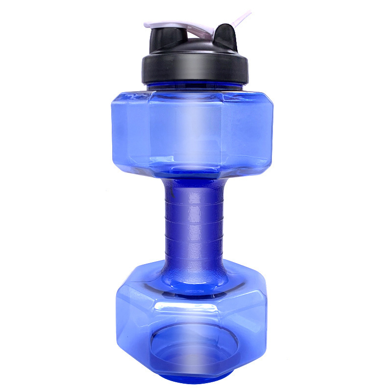 Gran capacidad de 2.5L taza de gimnasio creativa hervidor deportivo de agua taza espacial de plástico portátil para hombres taza a prueba de fugas de agua