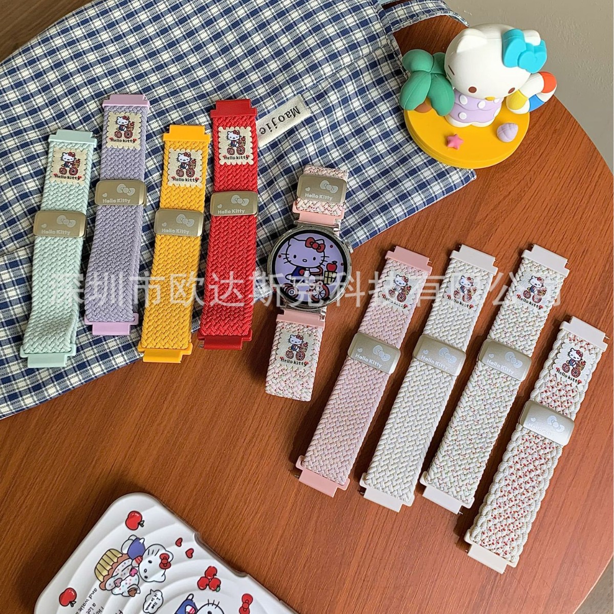 Suitable for Huawei Cute Kt Cycling Nylon Woven Watch Strap-Huawei 18Mm/20Mm/22Mm Versatile
