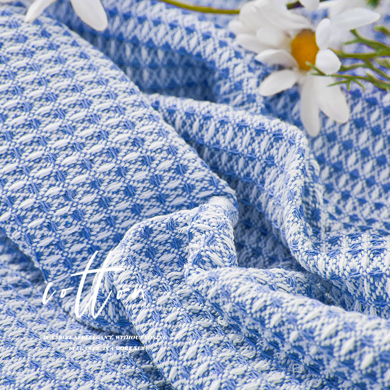 Fotografía Fondo paño azul ins fotografía decorativa colgando puesto comida mantel apoyos paño blanco postre paño de picnic