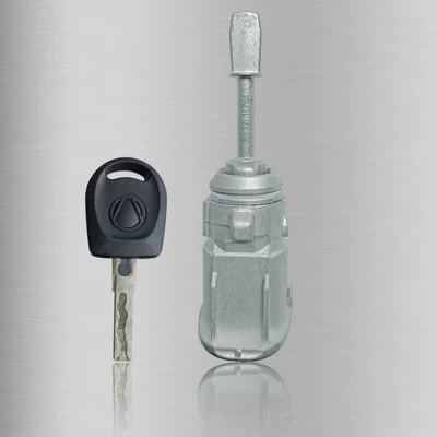 Suitable for Volkswagen's old Lingyu left door lock cylinder 1 key auto parts OE:3B0837 167 168 (Avtomobil qapı kilidi silindrləri)