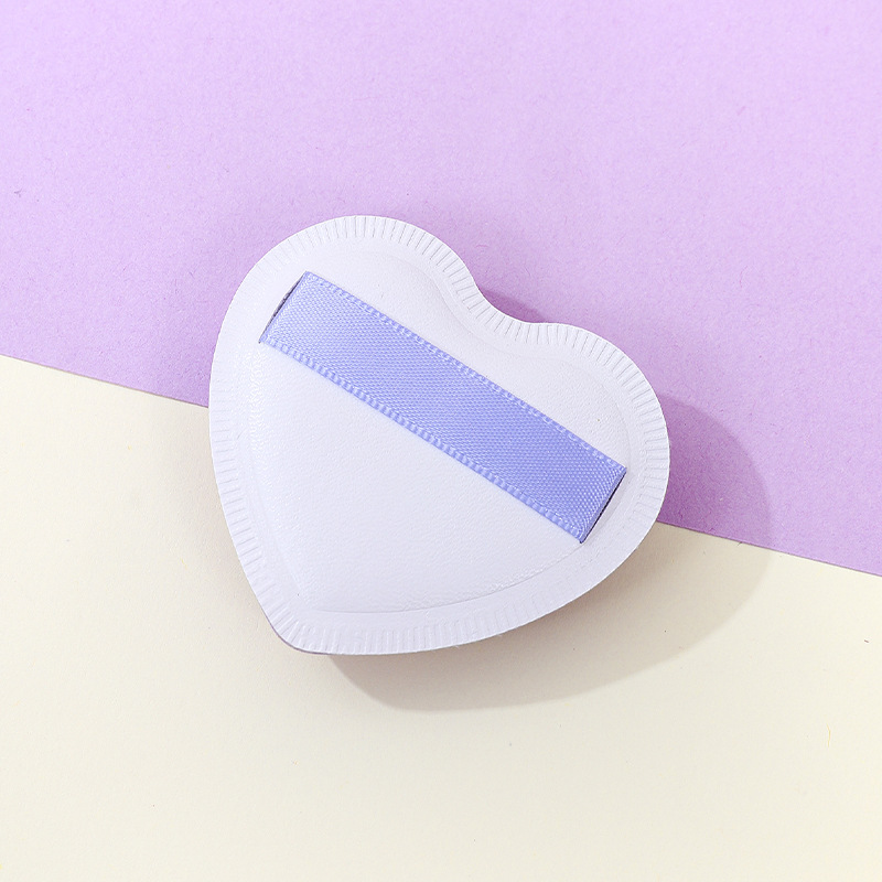 Customized triángulo polvo marshmallow fija esponja q bala suave no comer polvo herramienta de maquillaje impresión logo