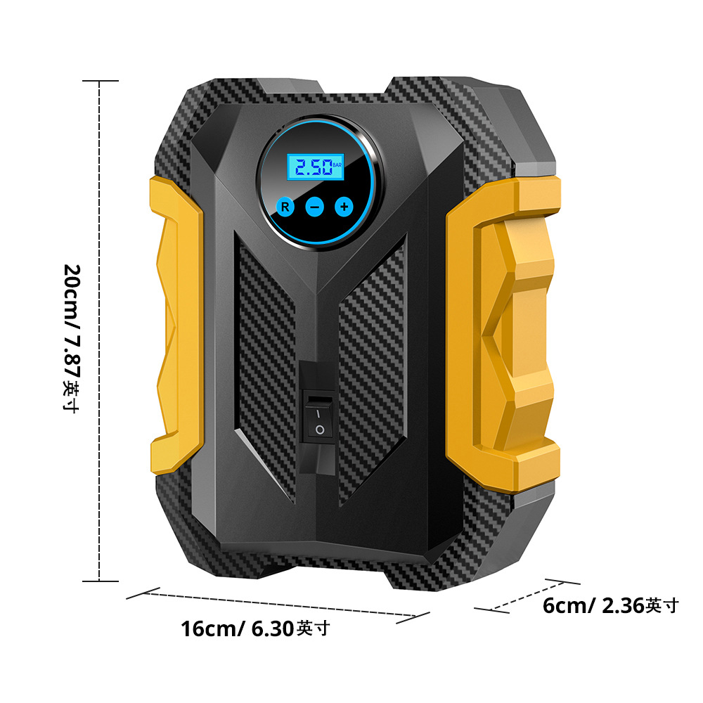 車載空気入れポンプ知能デジタル表示電気自動車空気入れポンプミニ自動車空気入れポンプ乗用車タイヤ空気入れポンプ