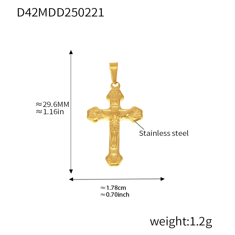 Europa y América de moda DIY accesorios colgante colección red de acero inoxidable 18K joyas collares de oro real al por mayor