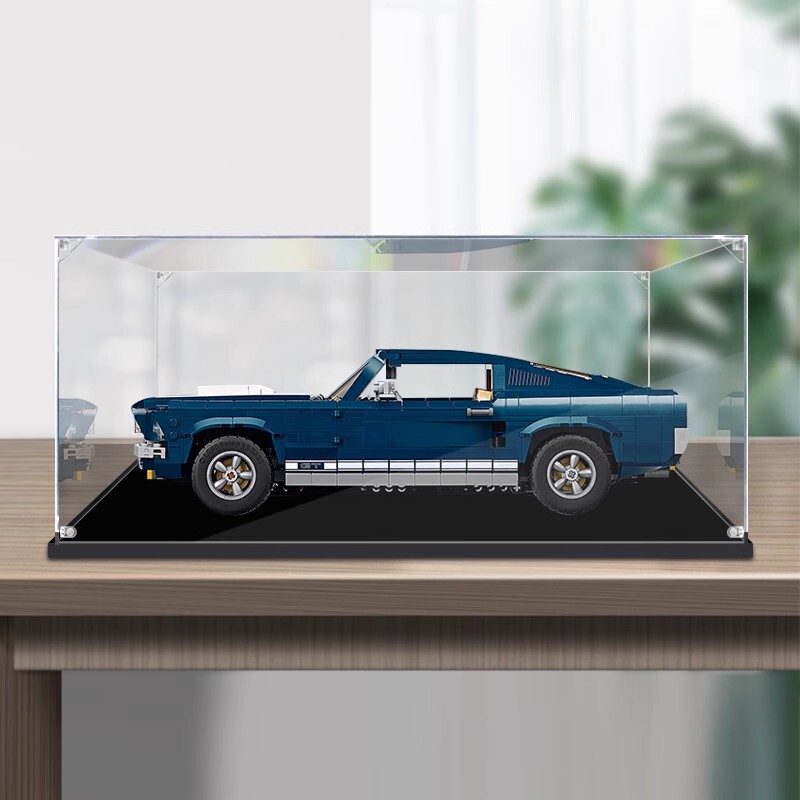 10265 Lego Ford GT Mustang Acrylic Display Box Building Blocks Transparent Storage Cabinet Handmade Dust Cover 10265 Lego Ford GT Mustang Acrylic Display Box Building Blocks Transparent Storage Cabinet Handmade Dust Cover