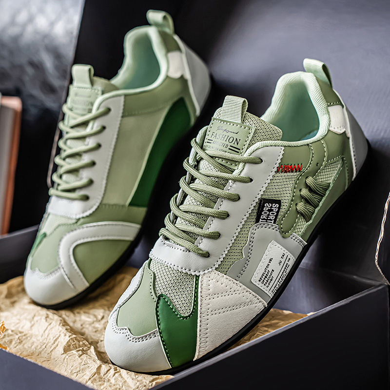 クロスボーダー大きいサイズの新しいスタイルのメンズシューズスポーツスニーカー春と夏のファッショナブルな軽量耐摩耗性メンズカジュアルフォレストシューズ