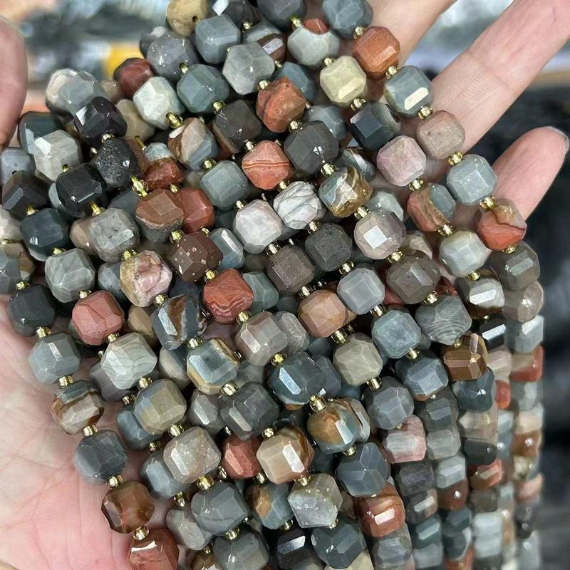 天然石角糖8mmブロック正方形瑪瑙水晶DIYアクセサリーアクセサリー半製品ビーズビーズ|undefined