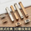 Cabinet door handle European style Bronze cupboard wardrobe drawer Door handle modern Simplicity Shoe cabinet Hole handle