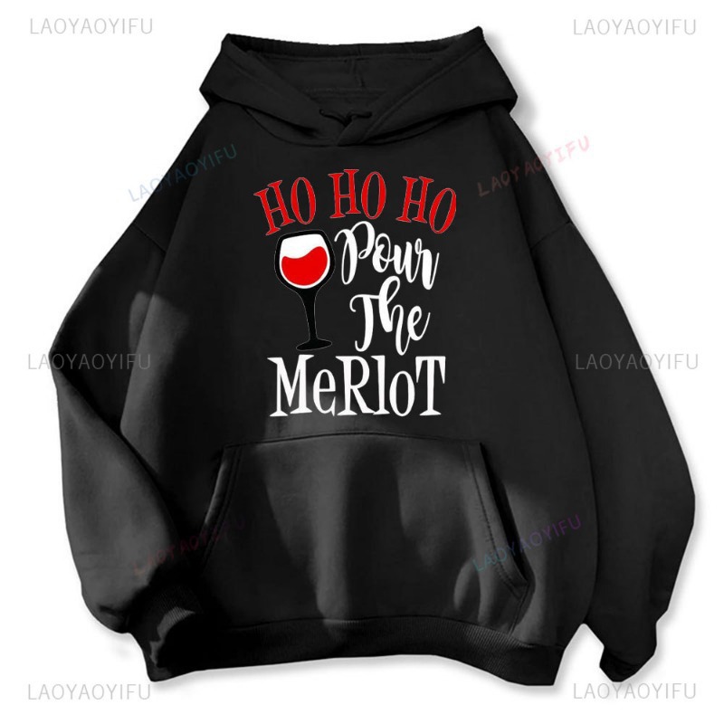 DRINK DRANK DRUNK Funny Print Hoodie Dear I Just Want