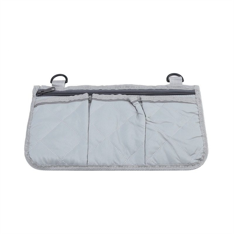 Bolsa de almacenamiento lateral de barandilla transfronteriza bolsa de almacenamiento pongee