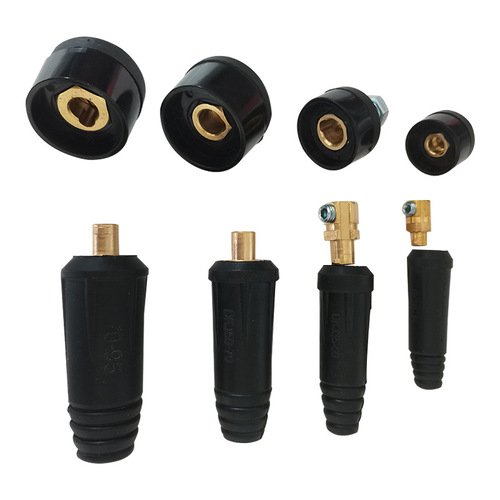 Cross-border welding machine quick connector European style plug DKJ25/35/50/70/95 Chinese style quick plug wholesale