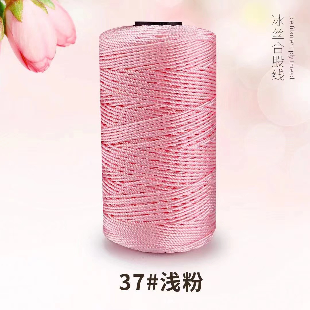 Hilo para Crochet de 3 Hebras de Nylon para Tejido a Mano
