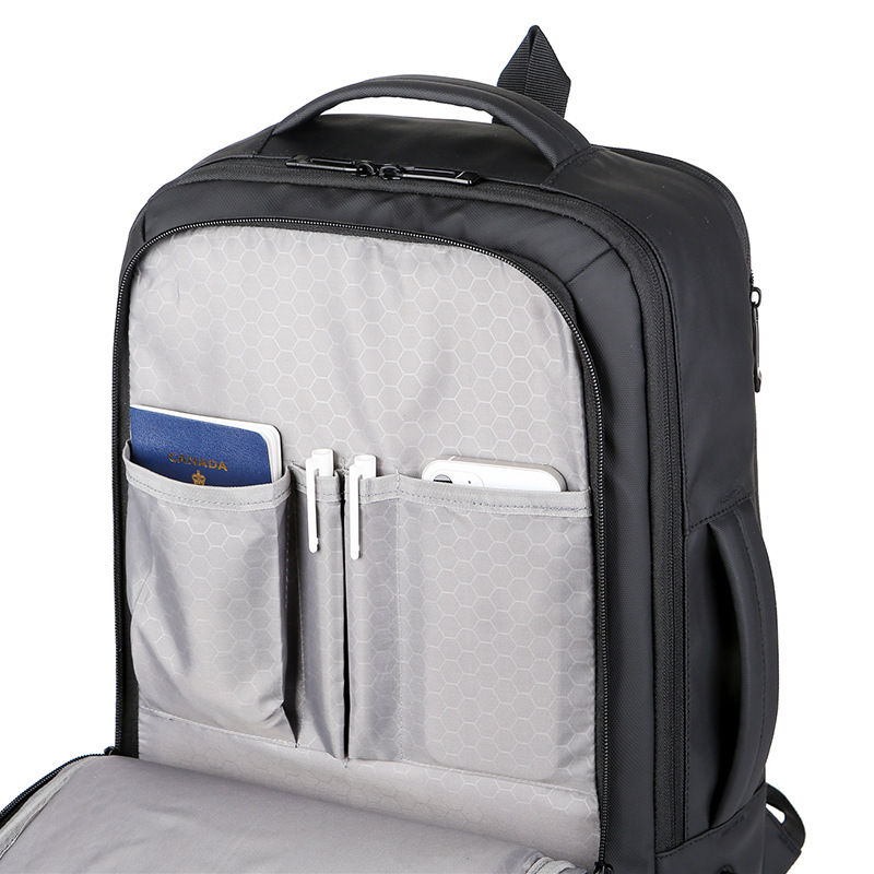 Customized business commuting backpacks, expandable backpacks, men's large-capacity travel office backpacks, waterproof computer bags undefined