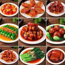 小龙虾模具海鲜菜品模型上汤美食模具影视红烧肉商用中餐厅