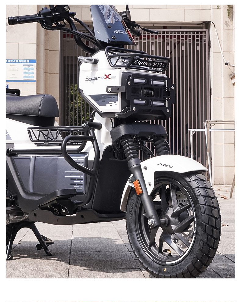 Suitable for Honda Squarex125 Guard Bar, Small Zuma Folding Tail Rack, Exhaust Bar, Front, Middle and Rear Racks, Lampshade Accessories