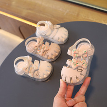 一件代发女童凉鞋夏季新款1一2岁宝宝公主凉鞋婴儿童软底学步鞋子
