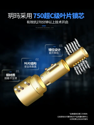 Motorcycle Lock Anti-Pry Electric Bike Lock