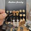 Earrings from pearl, set, pendant, Aliexpress