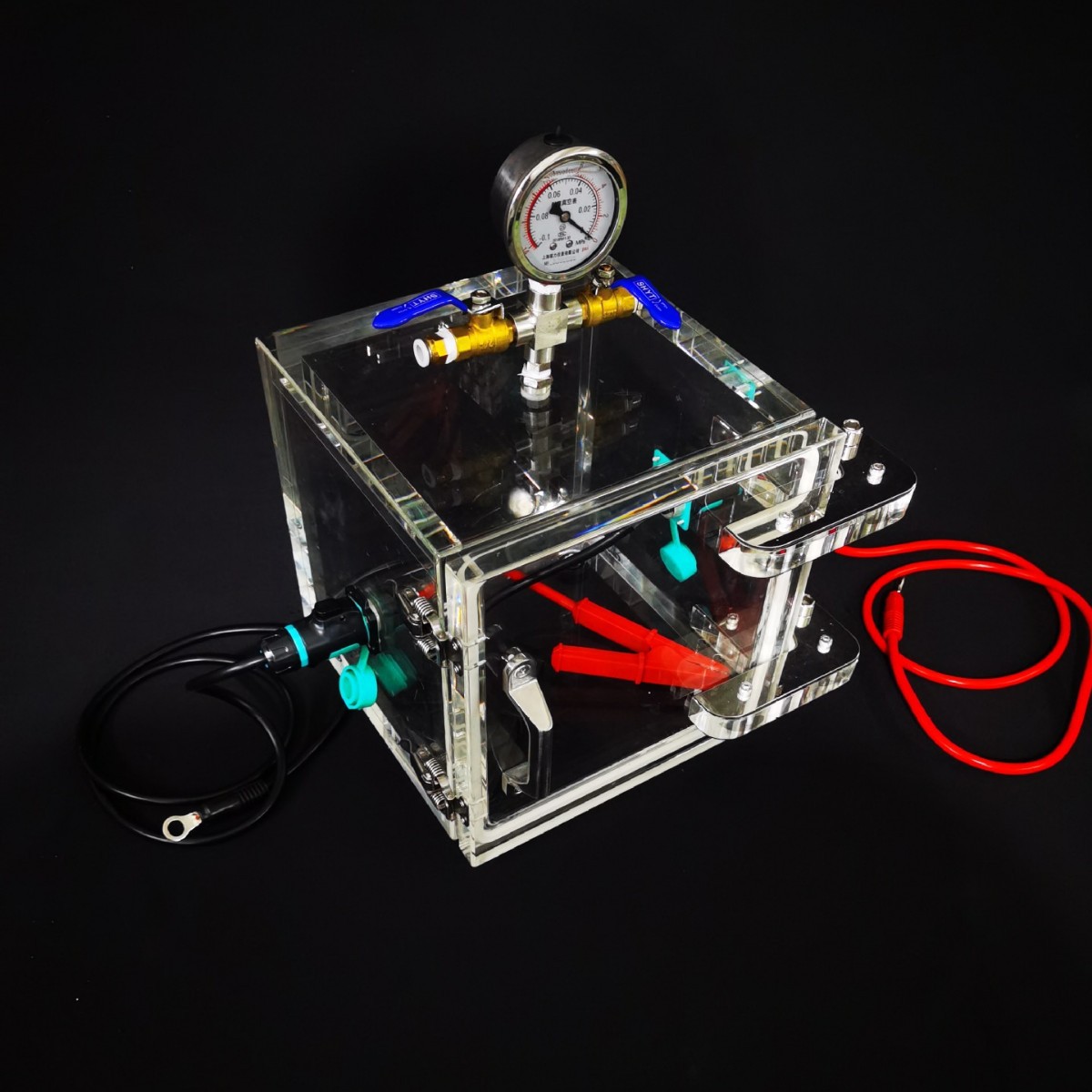 亚克力真空箱透明医用密封箱各种尺寸收纳箱手套操作箱负压箱可定