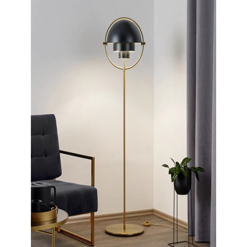 Nordic Modern Simple Living Room Sofa Side Vertical Lamp Designer Dining Room Bedroom Study Adjusting Light Luxury Floor Lamp