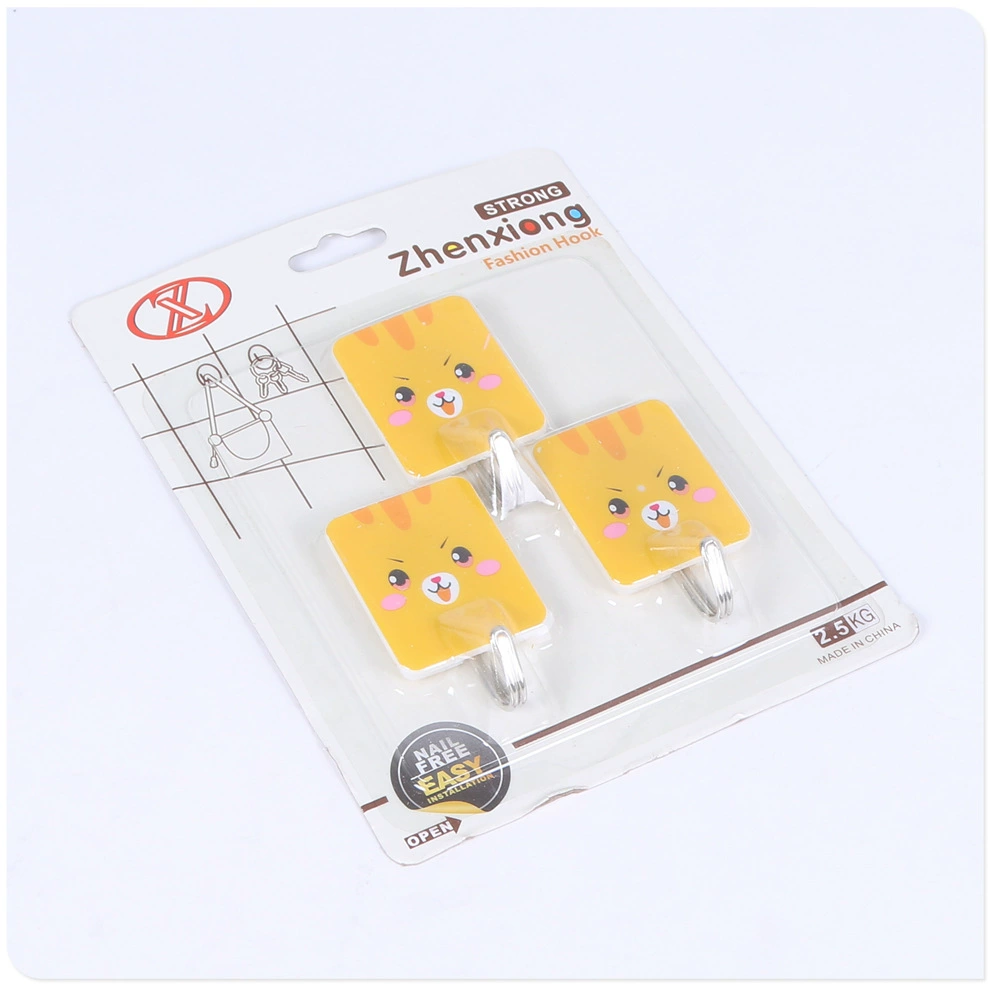 Hook wall self-adhesive punch-free strong adhesive hook wardrobe kitchen household multi-functional adhesive does not fall off the paste
