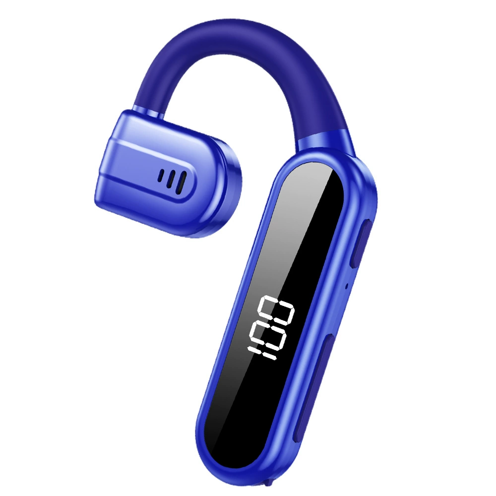 Air-conduction Bluetooth Headset V200 — single-ear rotating, Bluetooth 5.3, 30 h playtime, 3000 mAh case