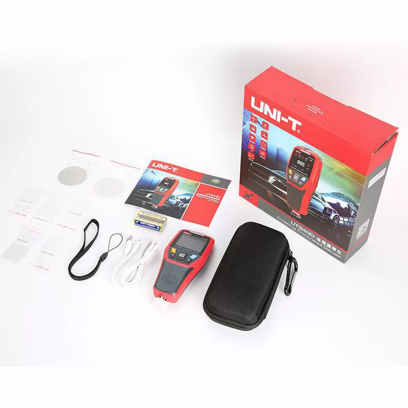 Uliide UT343D/UT343A/UT343E толщиномер покрытия высокоточный автомобильный измеритель толщины краски