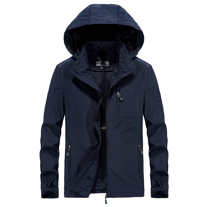 Transfronterizo de venta rápida de Amazon hombre chaqueta casual al aire libre chaqueta grande abrigo de montaña