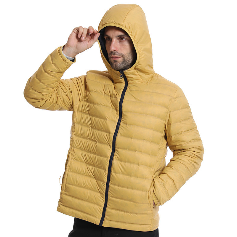 Beijia Same Lightweight Down Jacket Hot Selling high quality Double-sided Lovers New GB 80 Duck Down Jacket
