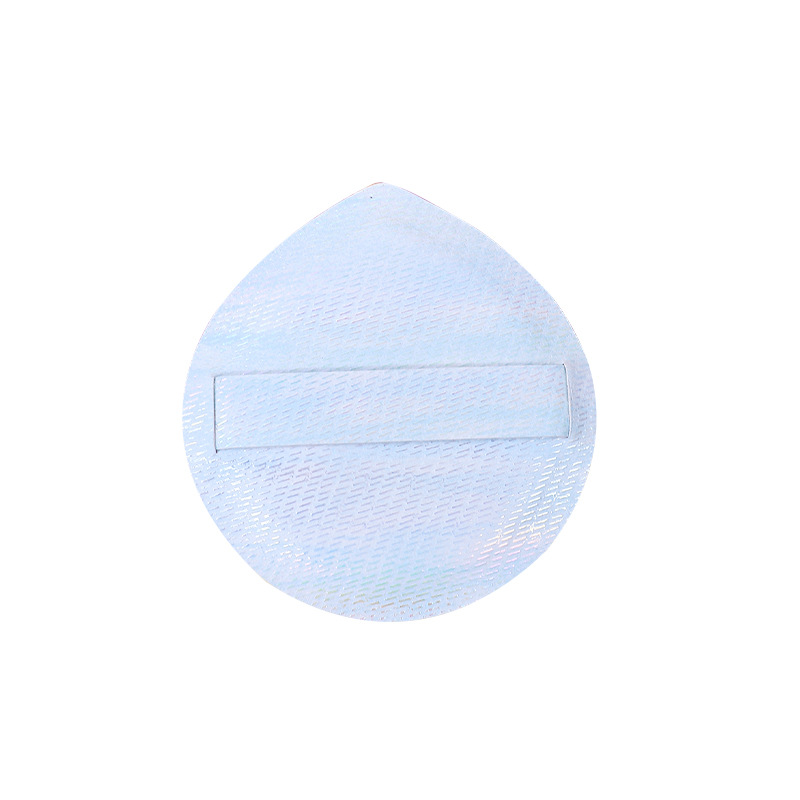 Personalizado de alta gama 100 puntos soplo de polvo de algodón de azúcar bomba Q no come polvo, esponja de maquillaje de poliuretano de doble uso húmedo y seco cojín de aire