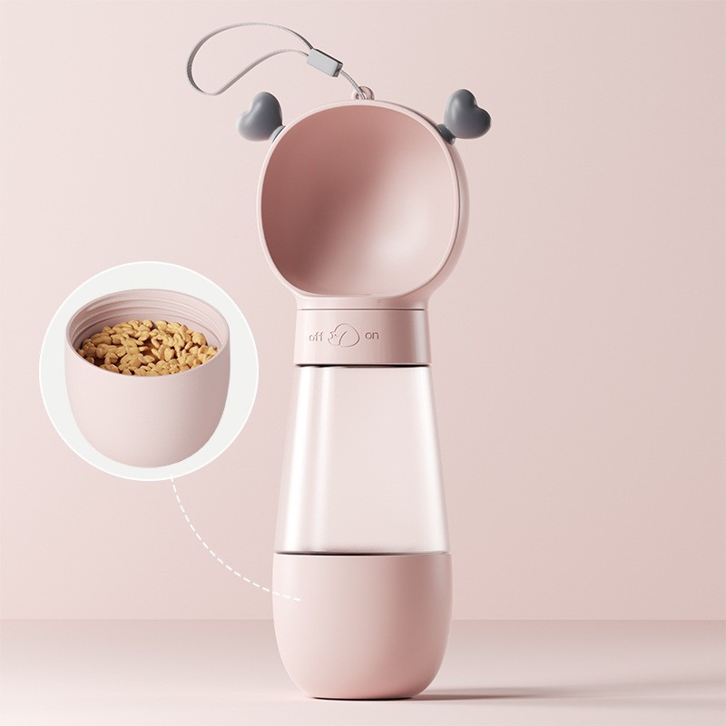 핑크물과 곡물컵 350ml+200ml