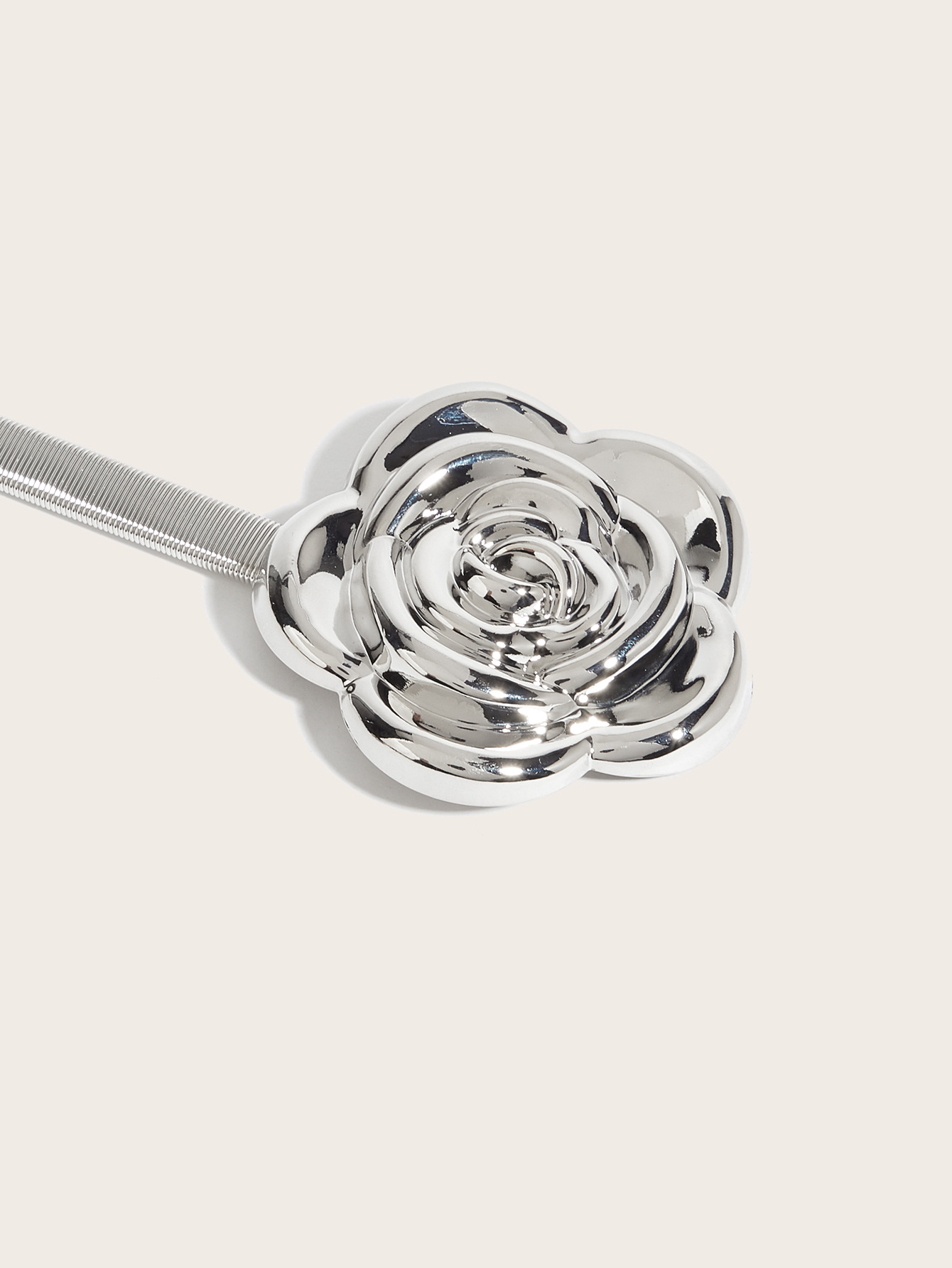 85g Weight Waist Chain Classification 1 Piece Quantity Street, Shopping Occasion Metal, Iron Material Flower Pattern All Seasons Season Women's Gender Plating Design Elegant, Retro Style Elegant Retro Flower Metal Iron Plating Women's Chain Belts 9