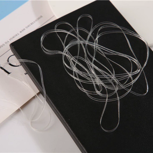 Производители поставляют прозрачную резинку прозрачную желтую резинку на складе